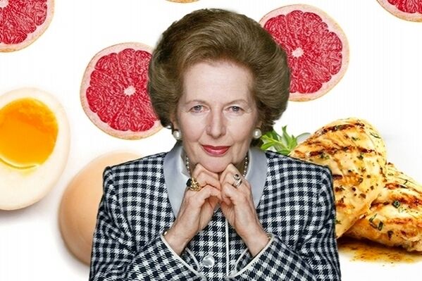 Margaret Thatcher နှင့်သူမ၏အစားအသောက်အစားအစာများ