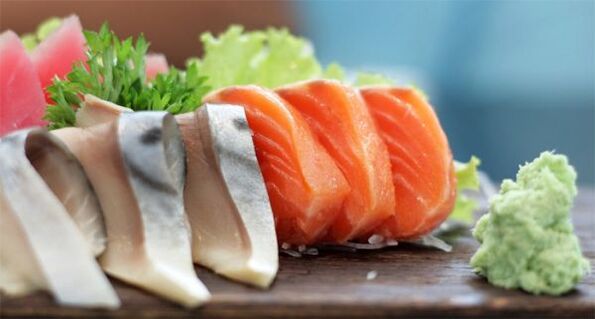 ဂျပန်အစားအစာမှာ ဆားမပါတဲ့ ငါးကို စားနိုင်ပါတယ်။